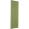 Ekena Millwork True Fit PVC San Carlos Mission Style Fixed Mount Shutters, Moss Green, 18W x 26H, PR TFP001SC18X026MG - alternate 11